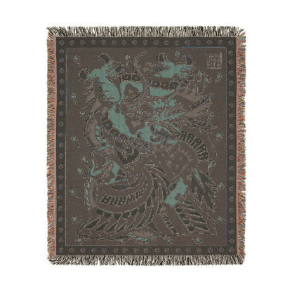 BATTLE ROYALE TRADITIONAL TATTOO WOVEN BLANKET